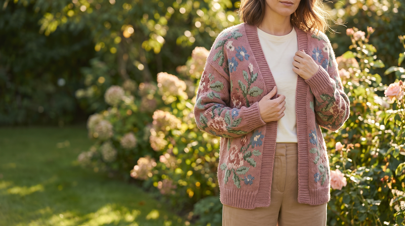 Cardigans met bloemenprint
